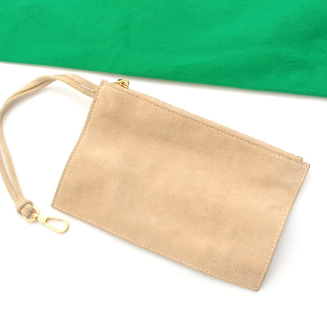 Intreccio Arco Cabas Petit Cuir d'agneau Beige