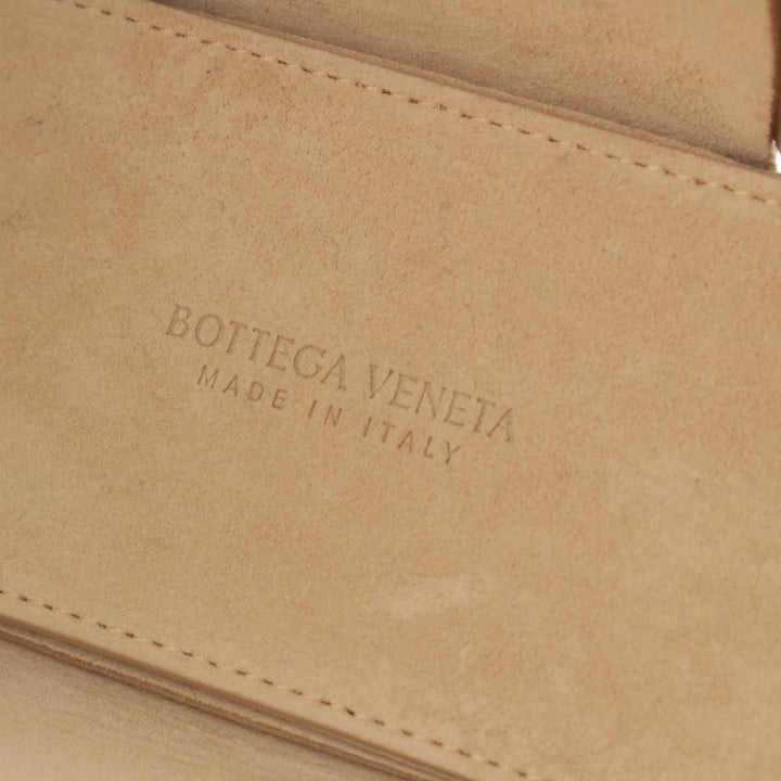 Intreccio Arco Cabas Petit Cuir d'agneau Beige