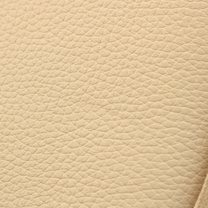 Intreccio Arco Cabas Petit Cuir d'agneau Beige