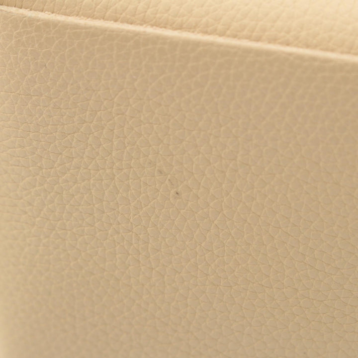 Intreccio Arco Cabas Petit Cuir d'agneau Beige