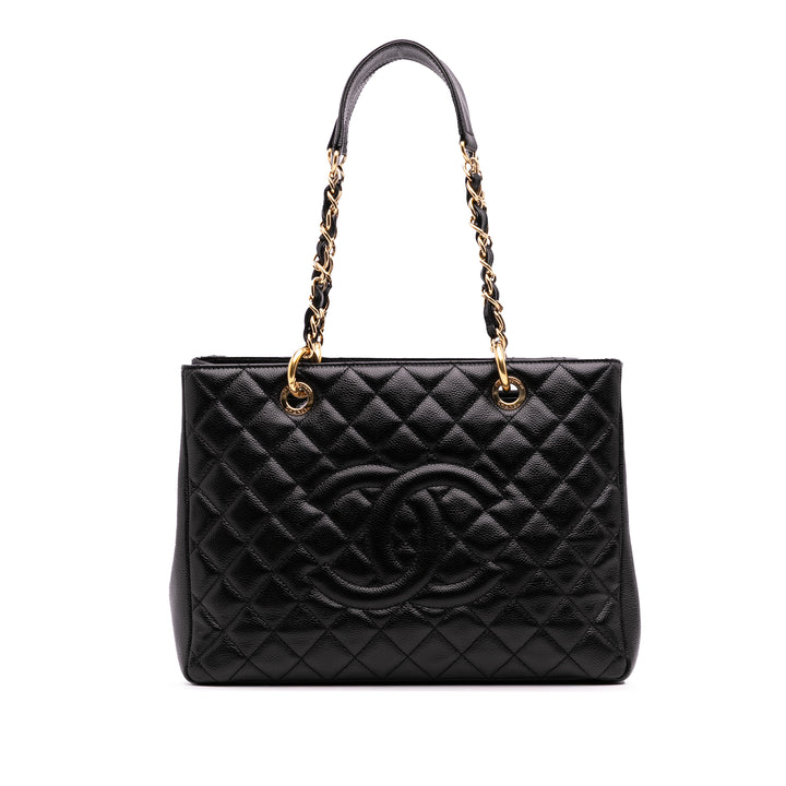 Chanel Caviar Grand Shopping Cabas Noir