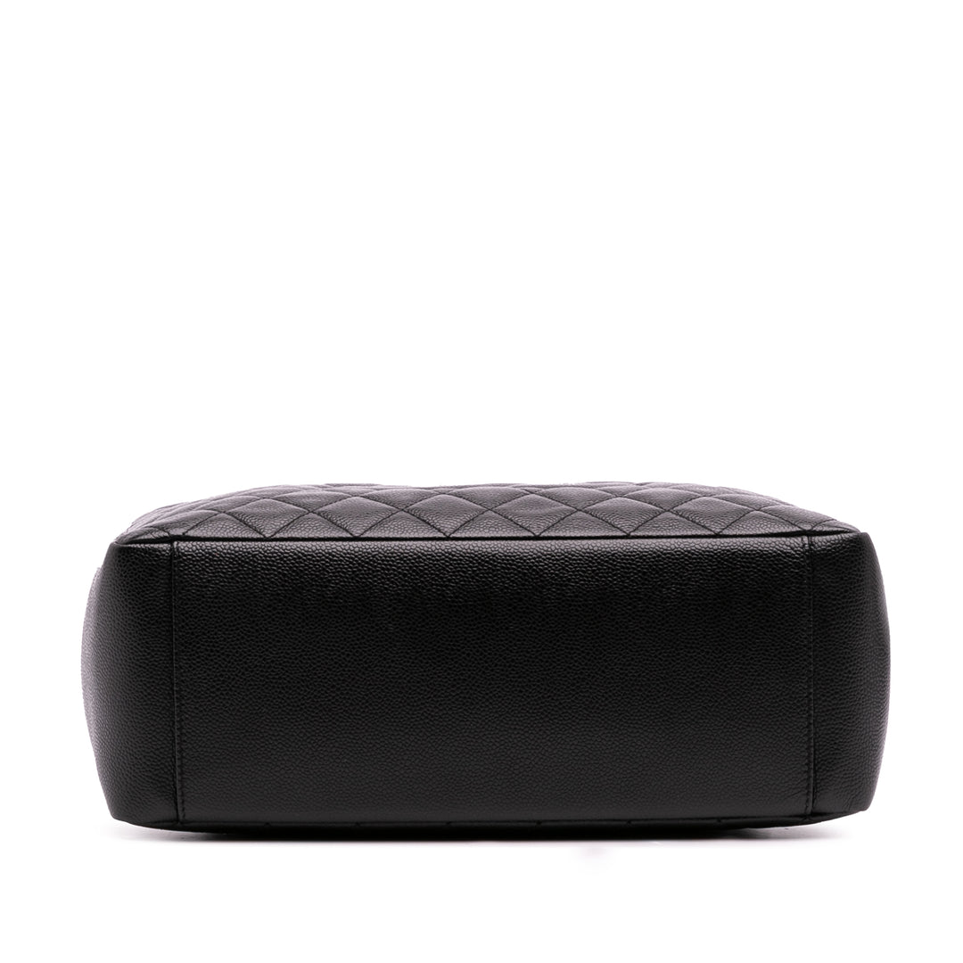 Chanel Caviar Grand Shopping Cabas Noir