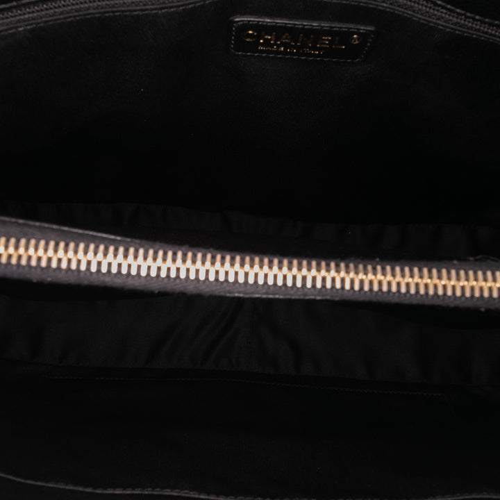 Chanel Caviar Grand Shopping Cabas Noir