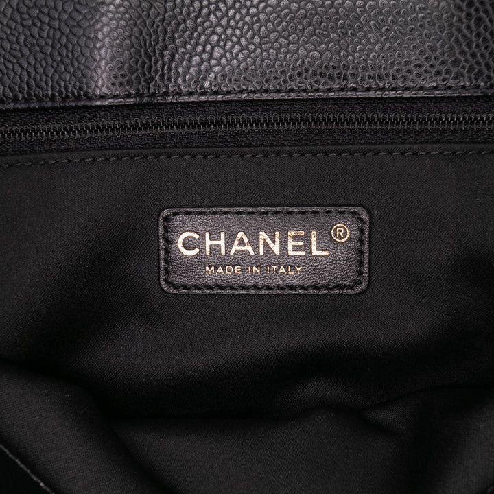 Chanel Caviar Grand Shopping Cabas Noir