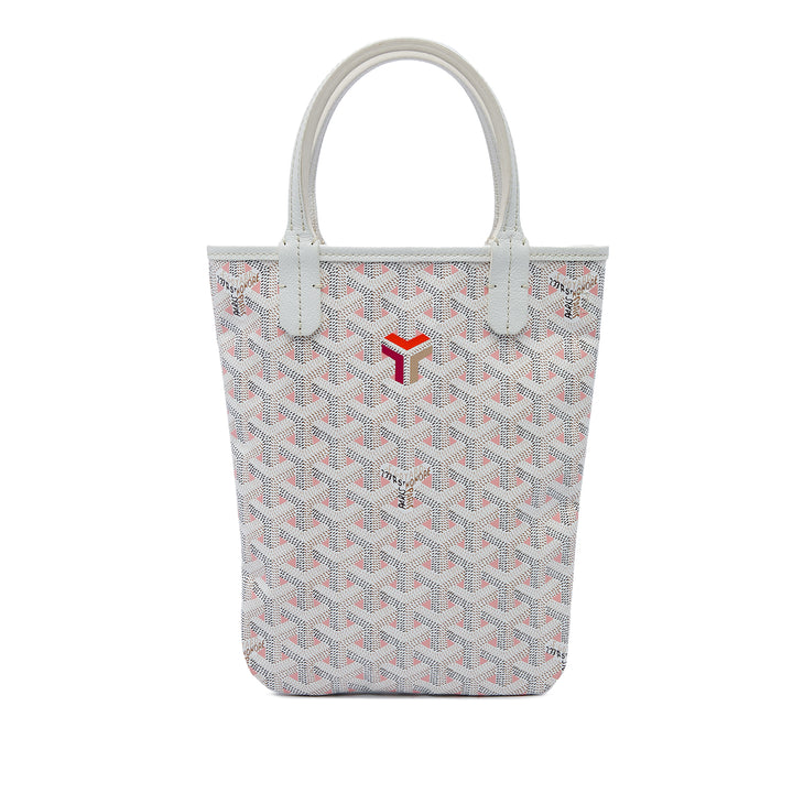 Goyard Sac à main Poitiers Claire Voie Goyardine Blanc – vue principale – GABY PARIS