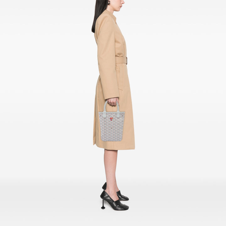 Goyard Sac à main Poitiers Claire Voie Goyardine Blanc – vue 5 – GABY PARIS
