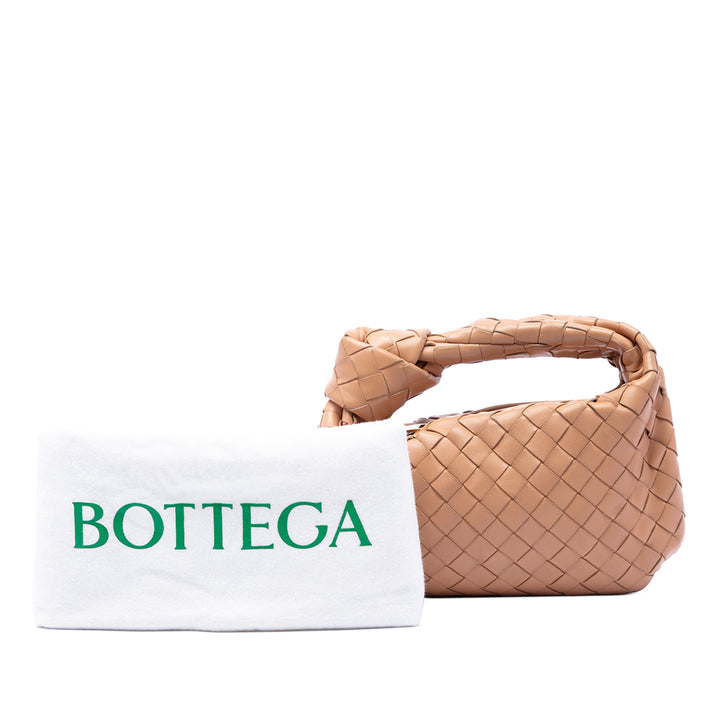 Bottega Veneta Intrecciato Jodie Mini nappa Marron – vue 7 – GABY PARIS