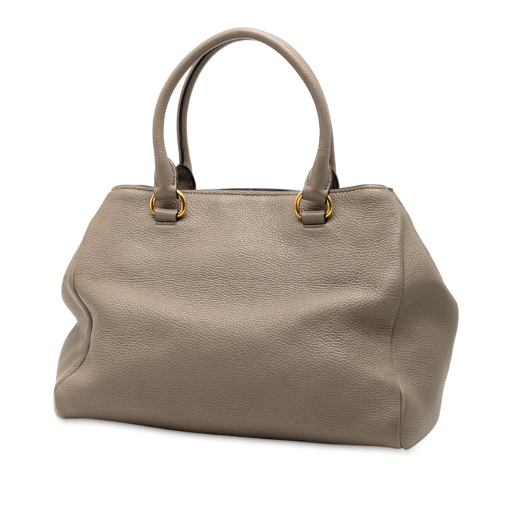 Prada Vitello Phenix Open Convertible Cabas