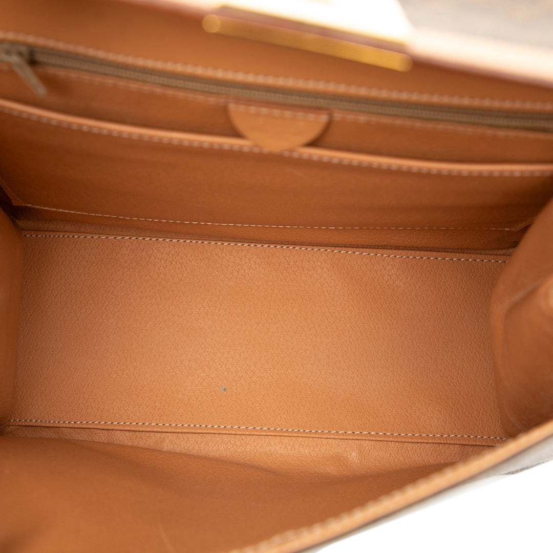 Celine Macadam Coated Toile sac à anse supérieure – GABY PARIS Authentique