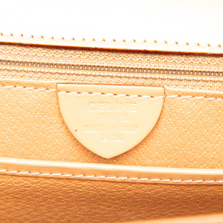 Celine Macadam Coated Toile sac à anse supérieure – GABY PARIS Authentique