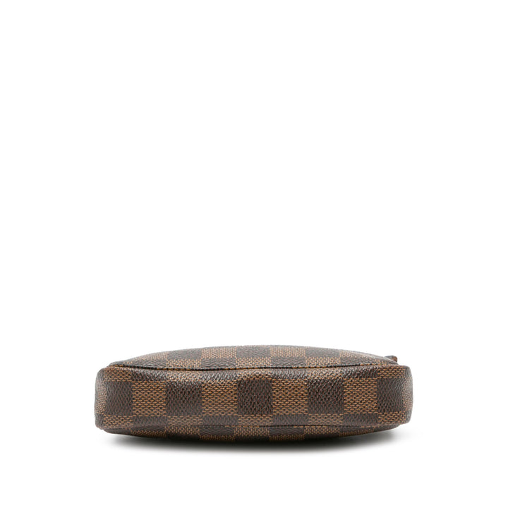 Damier Ebene Mini Pochette Accessoires Brown - Gaby Paris