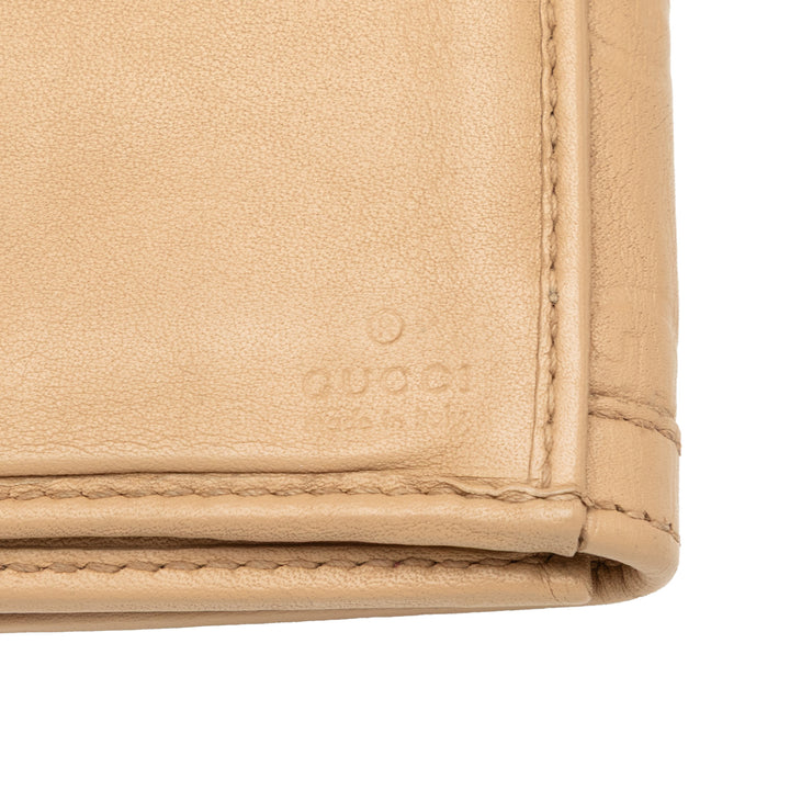 Gucci Portefeuille Guccissima long Beige – vue 6 – GABY PARIS