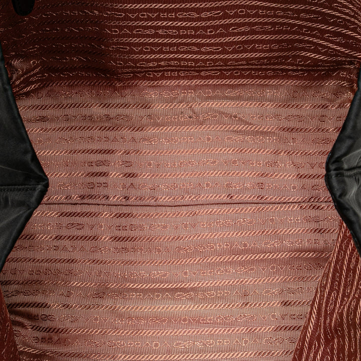 Prada Tessuto Fiocco Bow Sac à main Noir – GABY PARIS Authentique