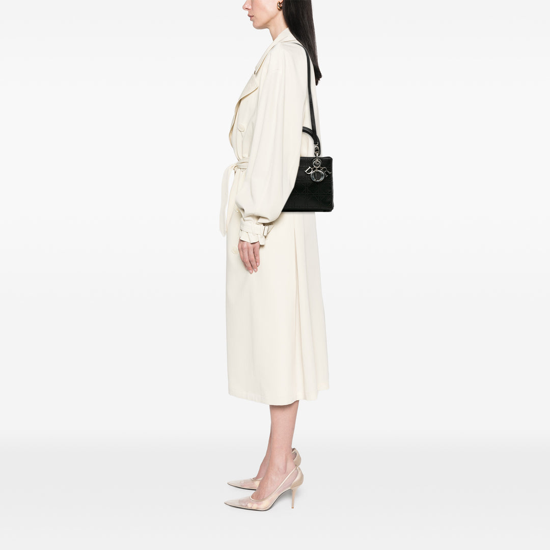 Dior Medium Cuir de veau Cannage Studded Lady Dior Noir – GABY PARIS Authentique