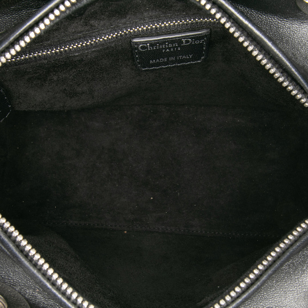 Dior Medium Cuir de veau Cannage Studded Lady Dior Noir – GABY PARIS Authentique