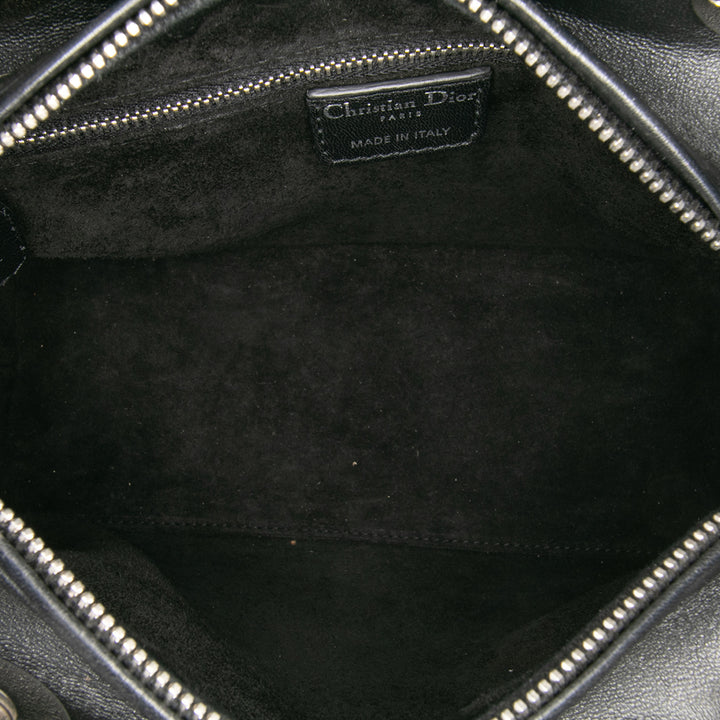 Dior Medium Cuir de veau Cannage Studded Lady Dior Noir – GABY PARIS Authentique