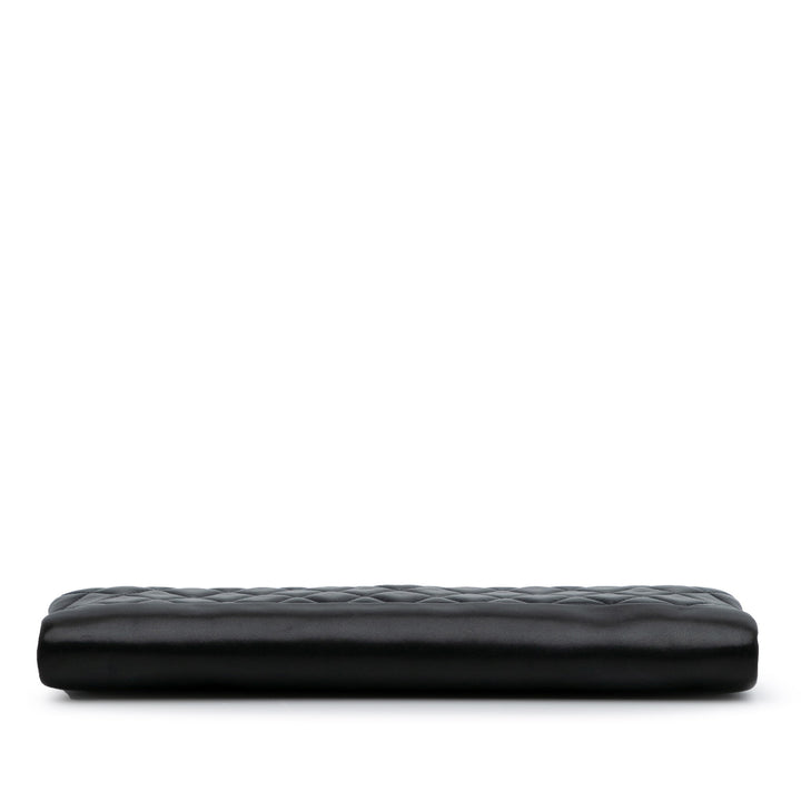 Chanel CC Quilted Cuir d’agneau Pearl Pochette Noir – GABY PARIS Authentique