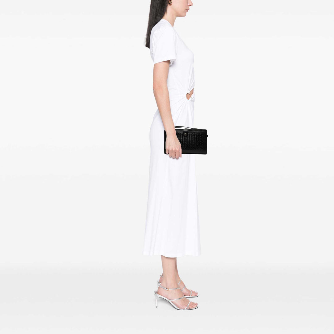 Bottega Veneta Pochette Intrecciato à finitions nappa Noir – vue 8 – GABY PARIS