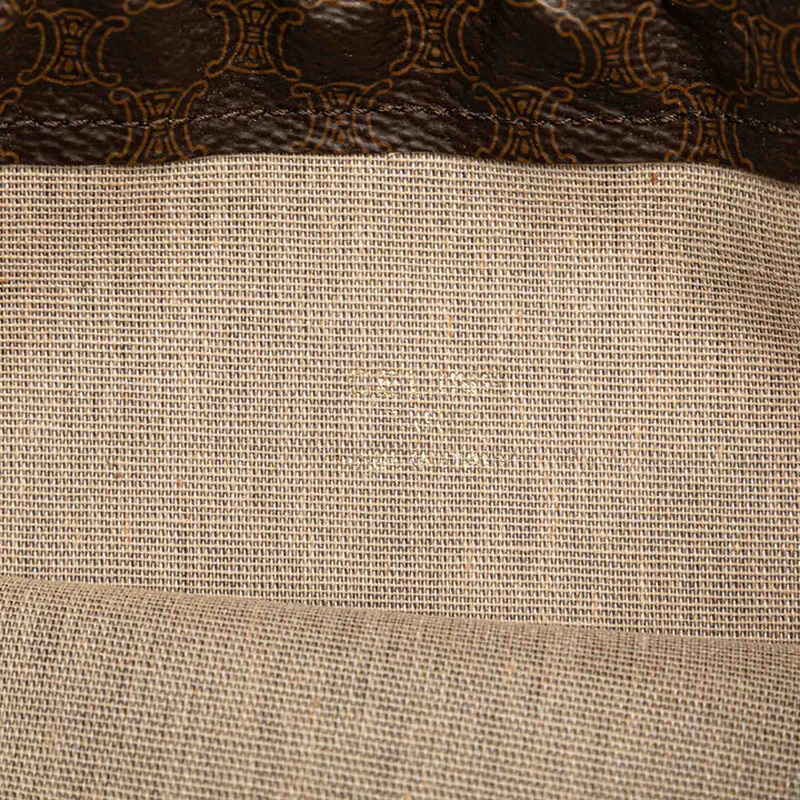 Macadam Drawstring Pouch Brown - Gaby Paris