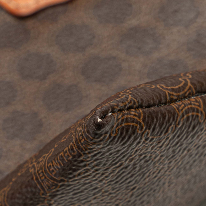 Macadam Drawstring Pouch Brown - Gaby Paris