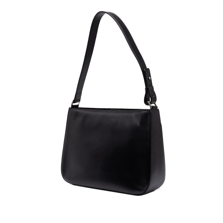 Burberry Sac porté épaule Nova Check à finitions Noir – vue 2 – GABY PARIS