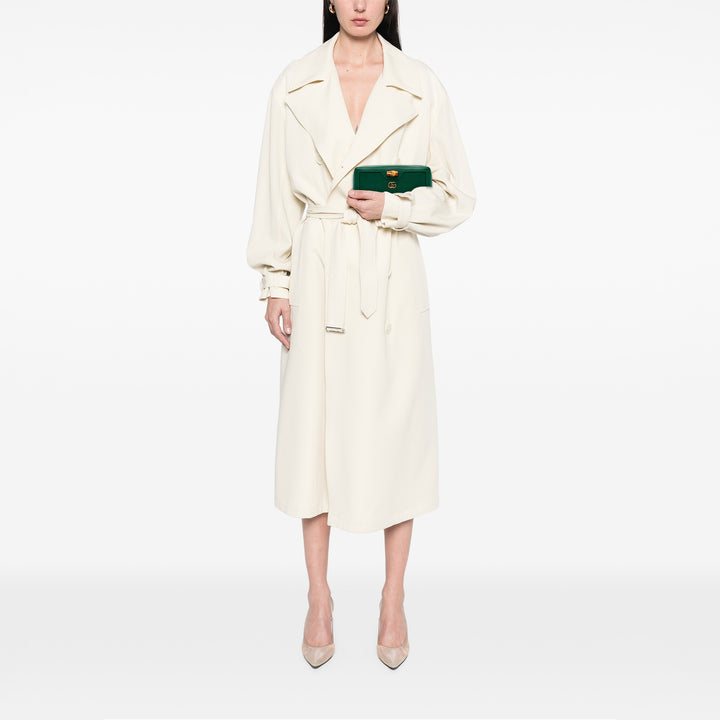 Gucci Cuir Bamboo Diana Zip Around Wallet Vert – GABY PARIS Authentique