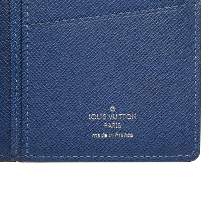 Louis Vuitton Monogram Taigarama Brazza Bifold Portefeuille long