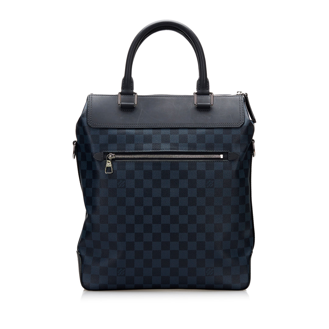 Damier Cobalt Greenwich Tote Blue - Gaby Paris