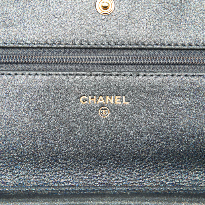 Chanel Matelassé Cuir de veau Boy Wallet on Chain