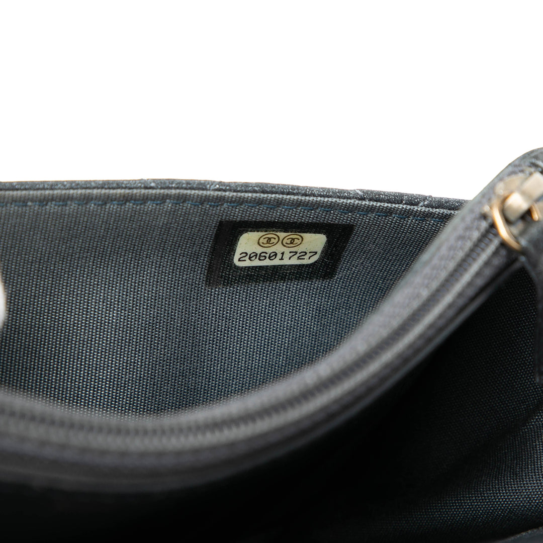 Chanel Matelassé Cuir de veau Boy Wallet on Chain