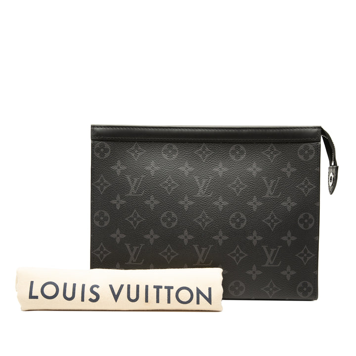 Louis Vuitton Monogram Eclipse Pochette Voyage MM