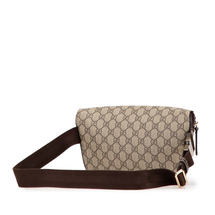 Gucci GG Supreme Belt Bag Marron