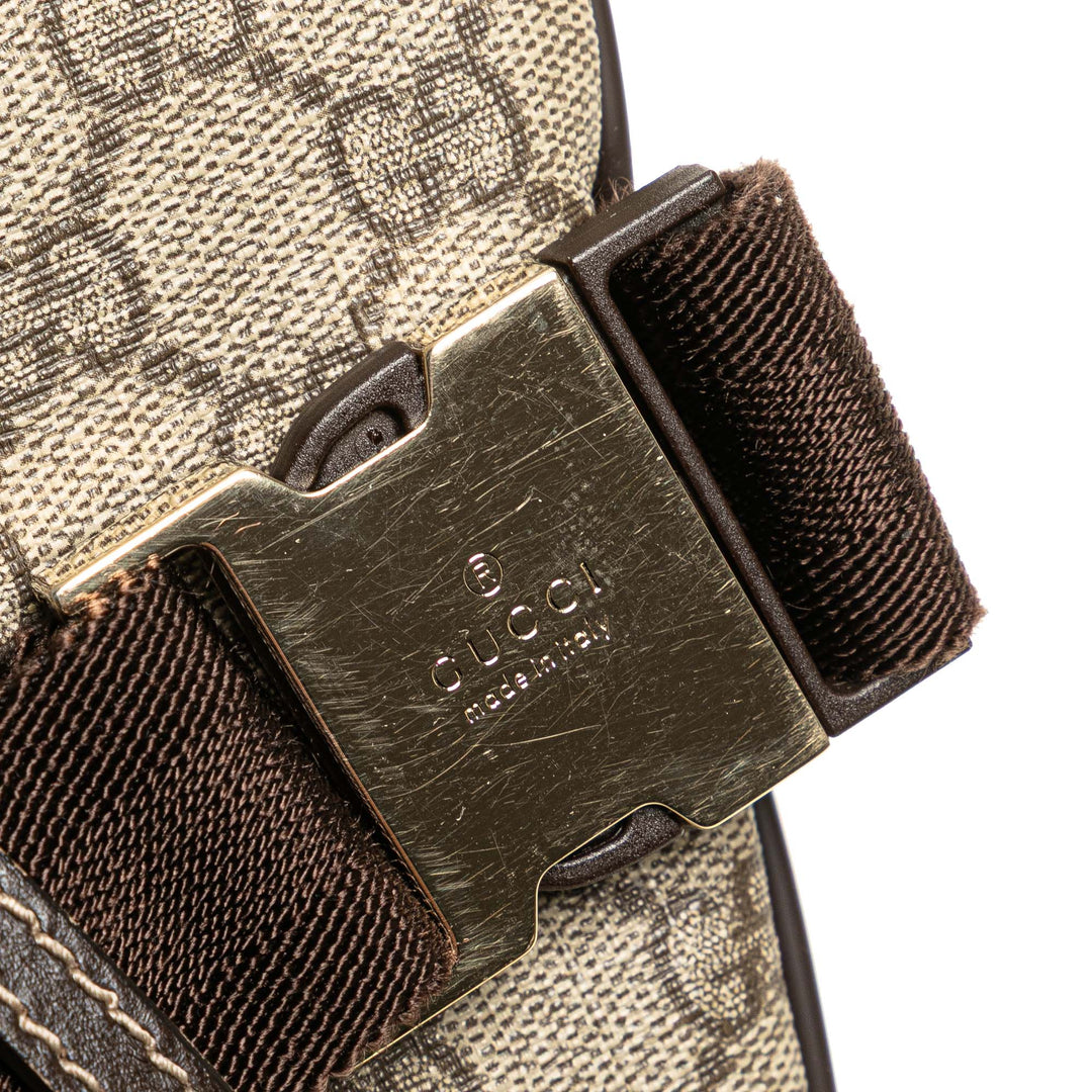 Gucci GG Supreme Belt Bag Marron