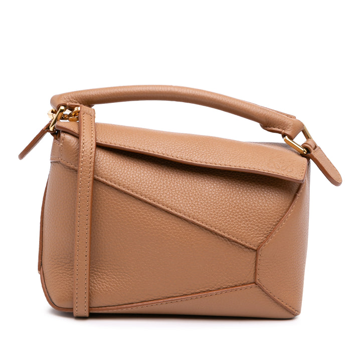 LOEWE Puzzle Edge Sac Mini Cuir de veau