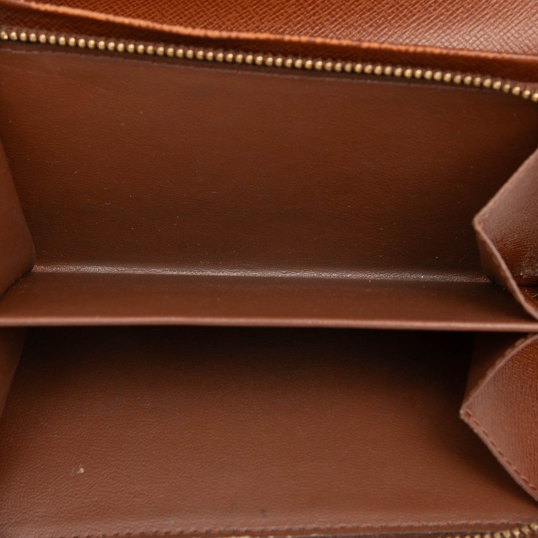 Louis Vuitton Monogram Porte Monnaie Tresor Portefeuille