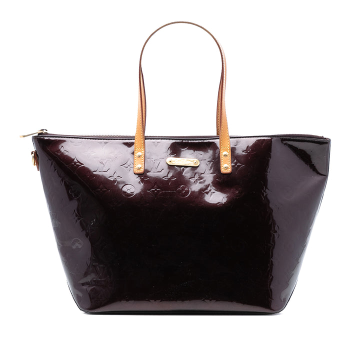 Bellevue GM Cuir verni Monogram Violet
