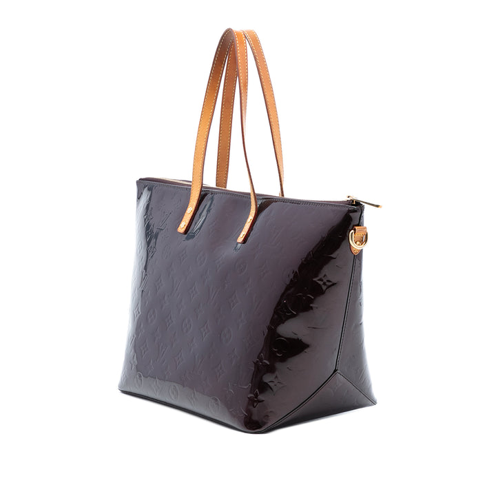 Bellevue GM Cuir verni Monogram Violet