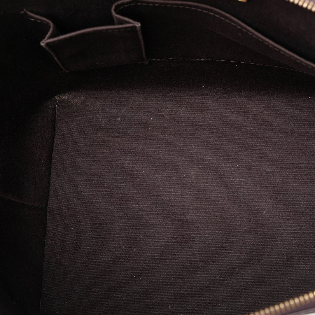 Bellevue GM Cuir verni Monogram Violet
