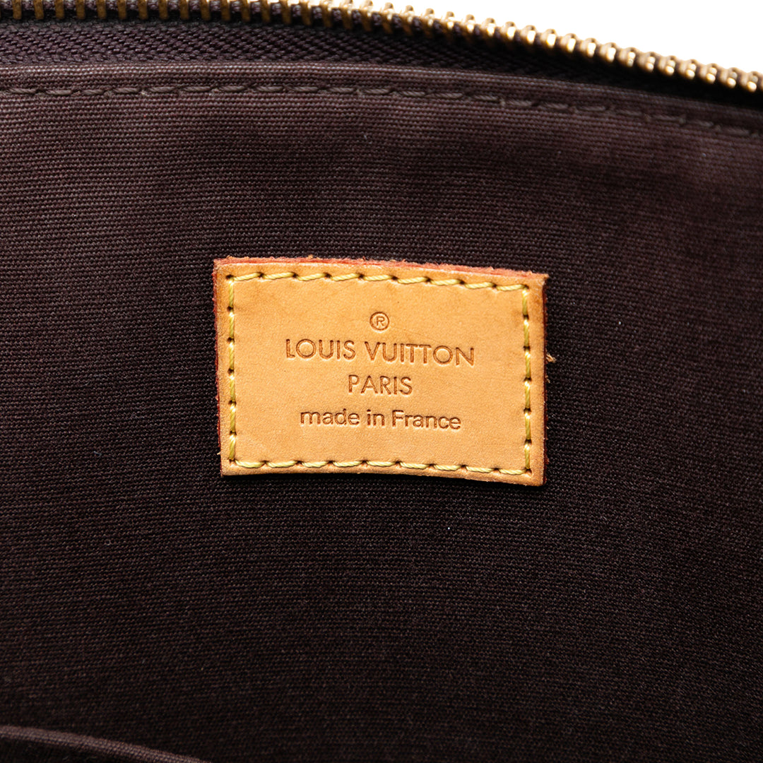 Bellevue GM Cuir verni Monogram Violet