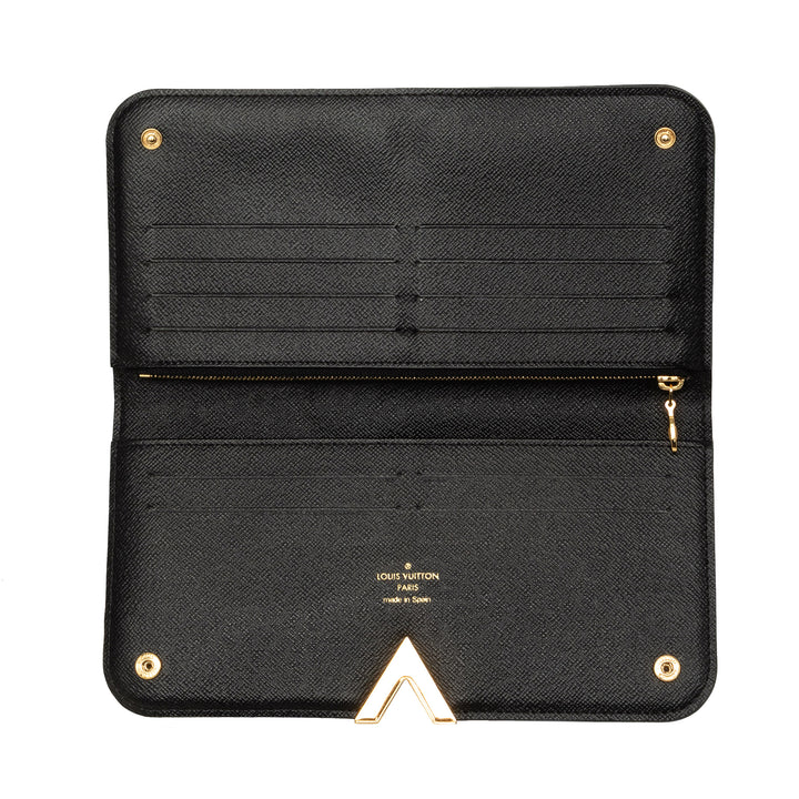 Louis Vuitton Kimono Portefeuille Monogram Noir – vue 4 – GABY PARIS