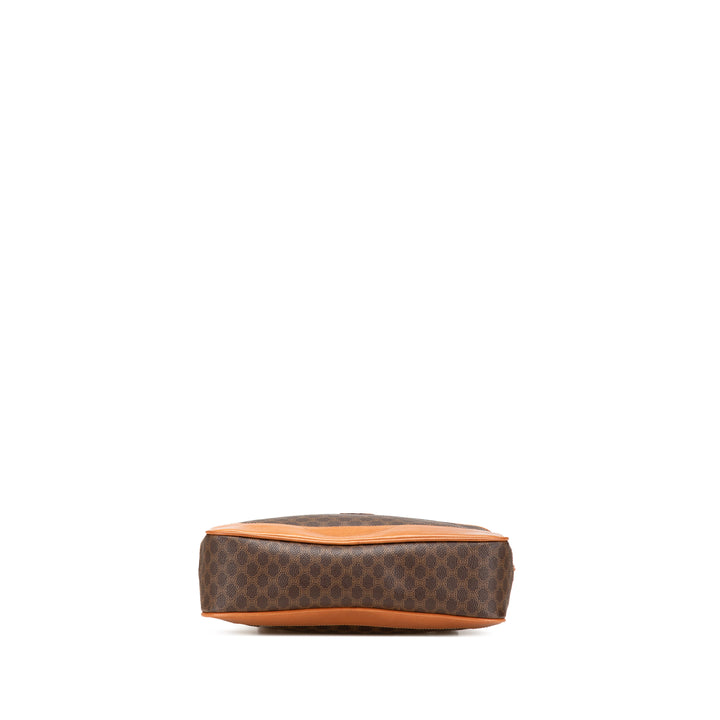 Macadam Coated Canvas Tote Brown - Gaby Paris