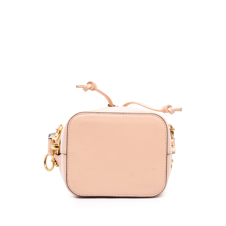Fendi Mon Tresor Sac seau Mini Cuir de veau Rose – vue 3 – GABY PARIS