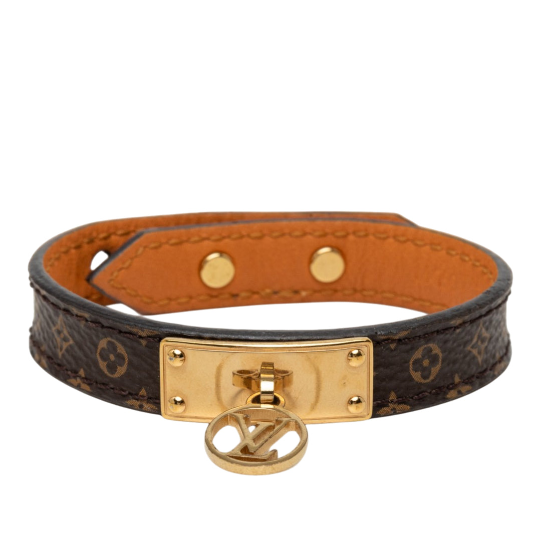 Logomania Bracelet 17 Monogram Marron