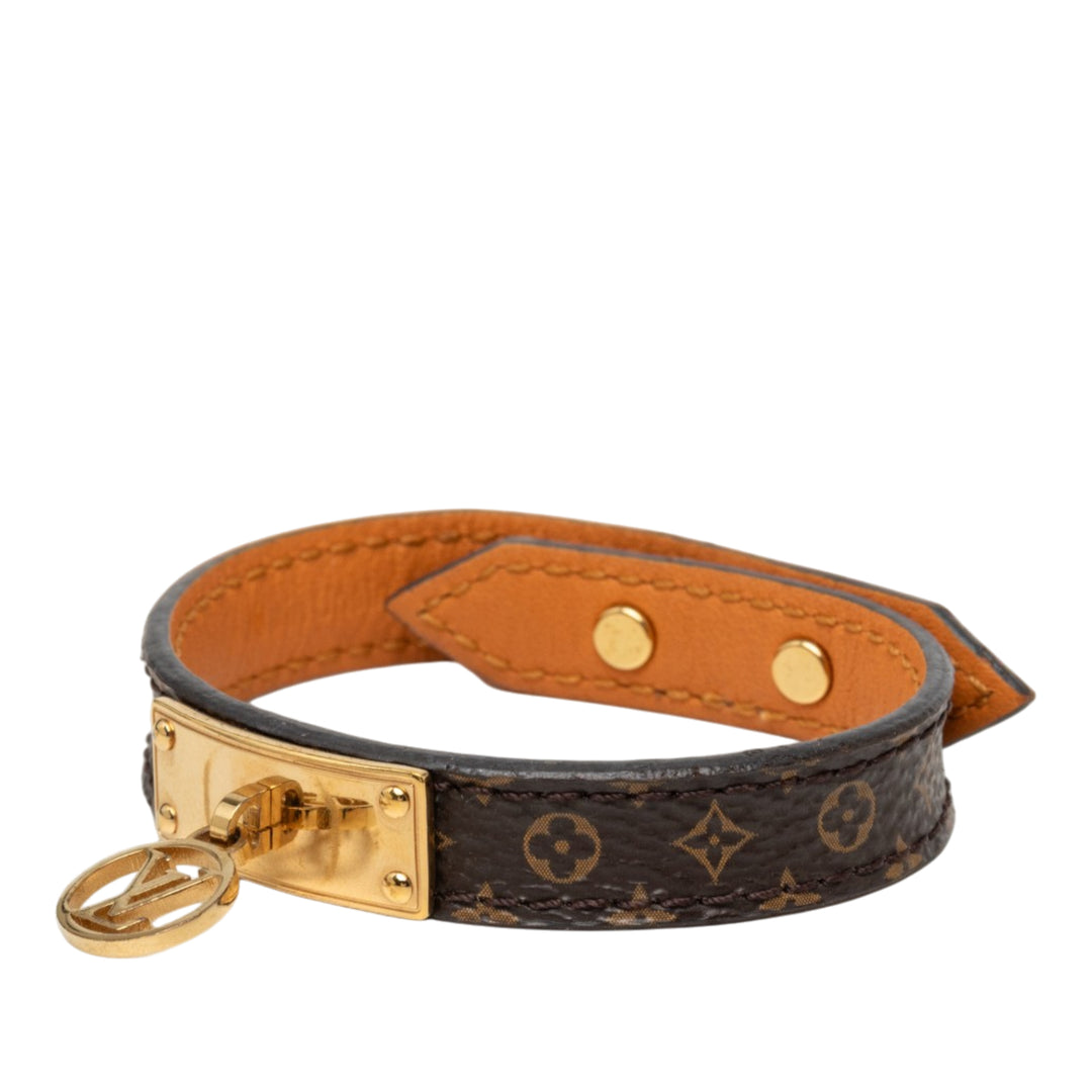 Logomania Bracelet 17 Monogram Marron