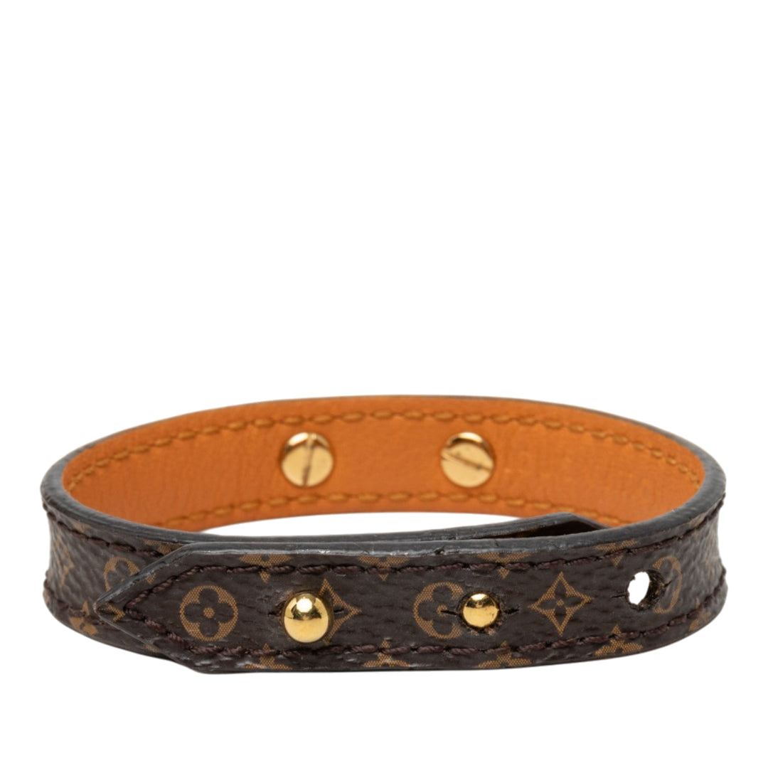 Logomania Bracelet 17 Monogram Marron