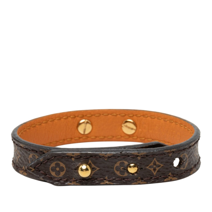 Logomania Bracelet 17 Monogram Marron