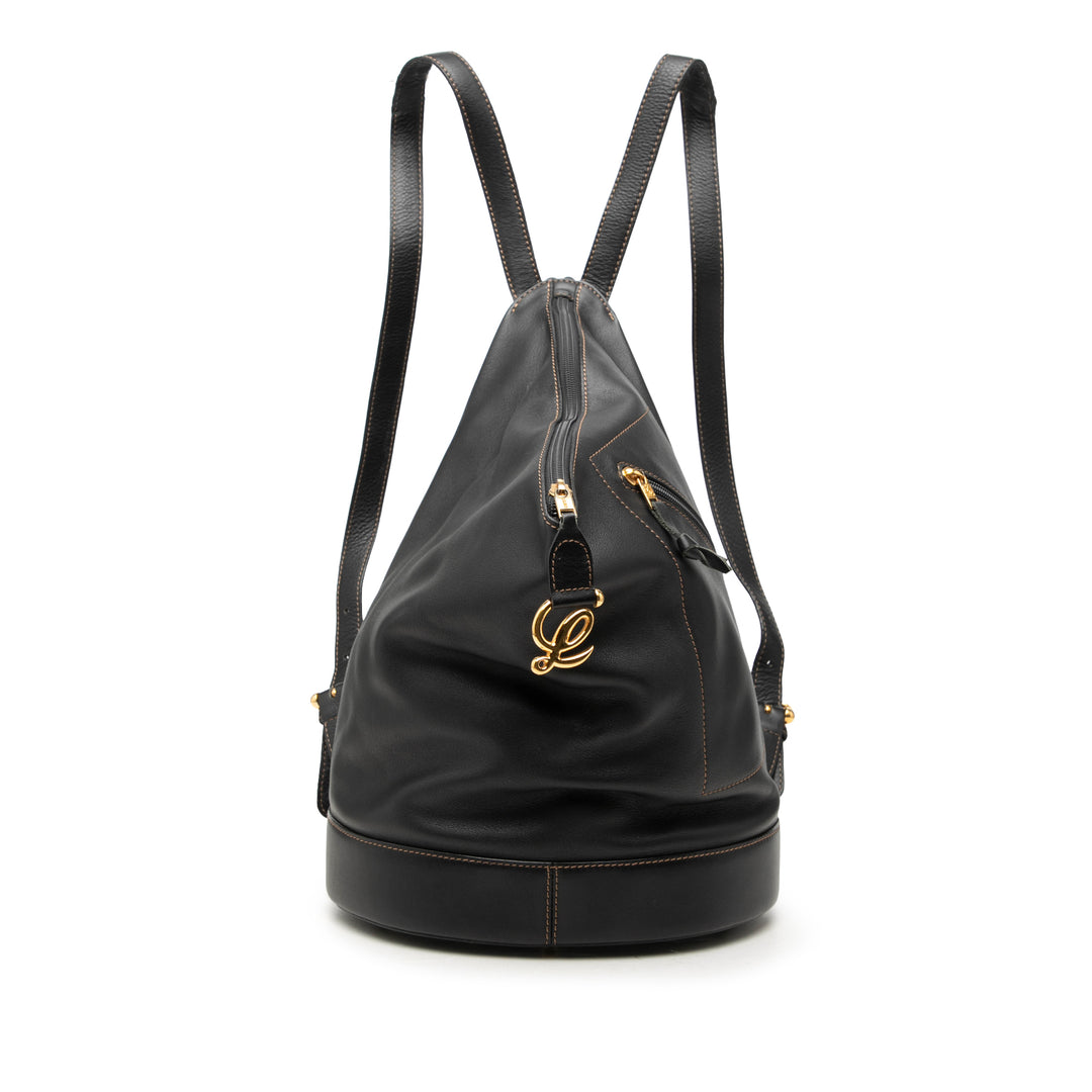 LOEWE Sac à dos Anton Noir – vue principale – GABY PARIS