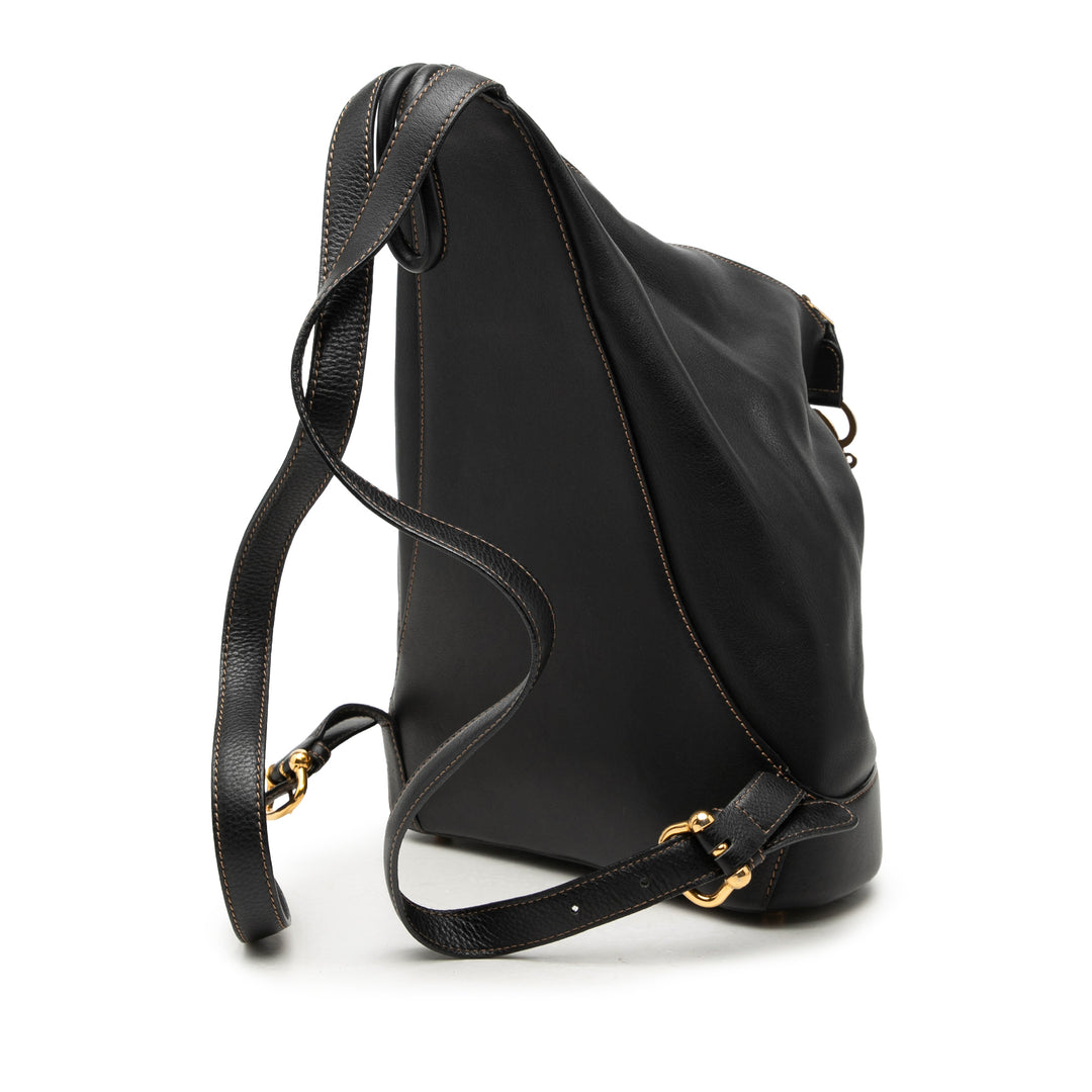 LOEWE Sac à dos Anton Noir – vue 2 – GABY PARIS