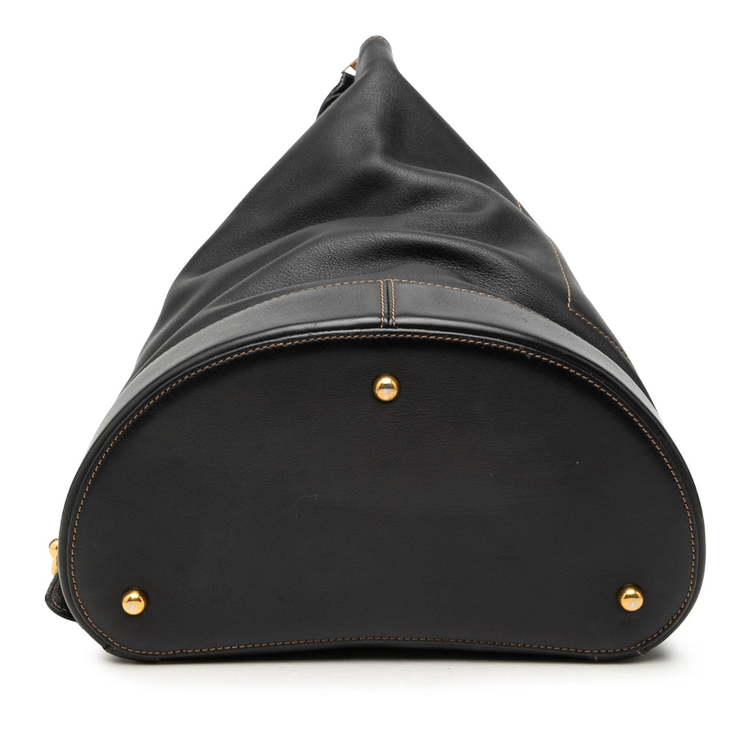 LOEWE Sac à dos Anton Noir – vue 3 – GABY PARIS