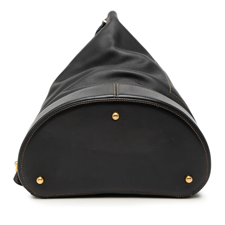 LOEWE Sac à dos Anton Noir – vue 3 – GABY PARIS